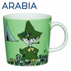 ARABIA アラビア Moomin ムーミン マグ スナフキン グリーン 300ml Snufkin Green マグカップ｜rocco-shop