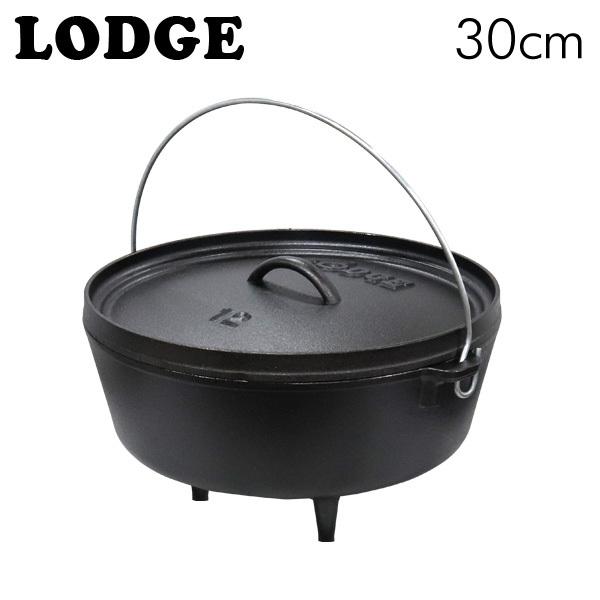 LODGE キャンプオーヴン 12インチ Cast Iron Camp Dutch Oven L12...