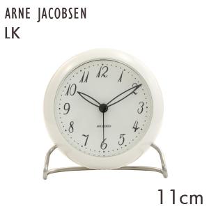 【新品】アルネ ヤコブセン ARNE JACOBSEN 置時計 メンズ AJ43671 ヤコブセン クォーツ 電池式 ホワイト アナログ表示 ARNE JACOBSEN 本日+16倍 アルネ ヤコブセン 11cm クォーツ 電池