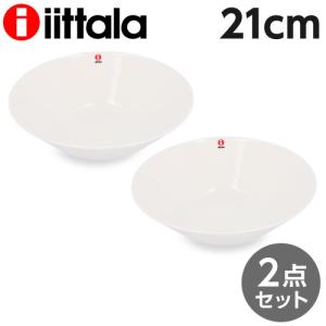 iittala イッタラ Teema ティーマ ボウル ディーププレート 21cm ホワイト 2枚セット 北欧 フィンランド 食器 皿 インテリア｜Rocco