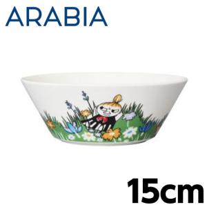 ARABIA アラビア Moomin ムーミン ボウル ちびのミイ メドウ 15cm Little my and meadow サラダボウル 皿 食器｜rocco-shop