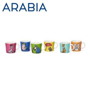 ARABIA アラビア Moomin ムーミン ミニマグ オーナメント クラシック3 6個セット classics3 マグカップ マグ インテリア｜rocco-shop