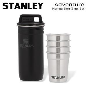 STANLEY スタンレー アドベンチャー ネスティング ショットグラス セット マットブラック ショットグラス ショット グラス セット｜rocco-shop