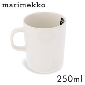 マリメッコ ウニッコ マグカップ 250ml ホワイト×ナチュラルホワイト Marimekko Unikko マグ マグコップ コップ カップ 食器｜Rocco