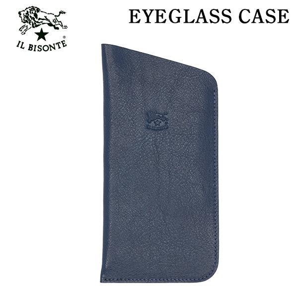 IL BISONTE イルビゾンテ GLASSES CASE メガネケース BLUE ブルー BL1...