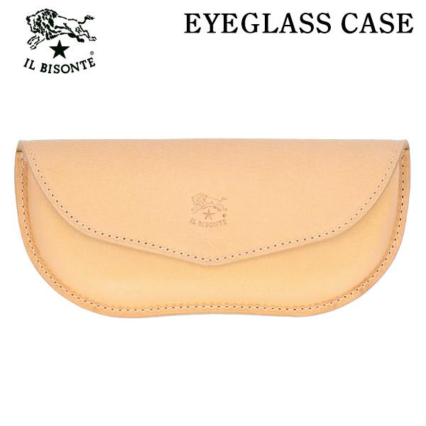 IL BISONTE イルビゾンテ GLASSES CASE メガネケース NATURAL ナチュラ...