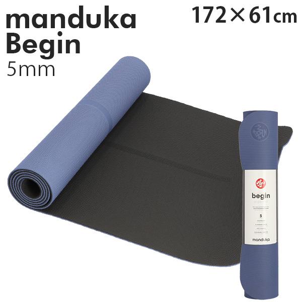 『並行輸入品』 マンドゥカ Manduka ヨガマット ビギン 5mm Begin ムーンブラック『...