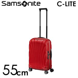 サムソナイト C-LITE シーライト スピナー 55cm コスモライト チリレッド Samsonite C-lite Spinner 122859-1198 スーツケース 軽量 キャリーケース おしゃれ