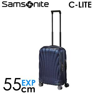 サムソナイト C-LITE シーライト スピナー 55cm コスモライト EXP ミッドナイトブルー Samsonite C-lite Spinner 134679-1549｜rocco-shop