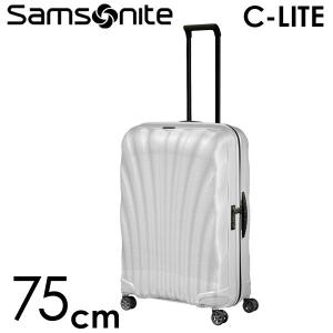 『ポイント5倍』サムソナイト C-LITE シーライト スピナー 75cm コスモライト オフホワイト Samsonite C-lite Spinner 122861-1627 スーツケース 軽量｜rocco-shop