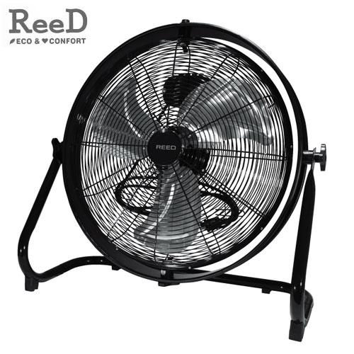 『代引不可』扇風機 ReeD フロアファン 50cm ブラック RD-YF501GBK フロアーファ...