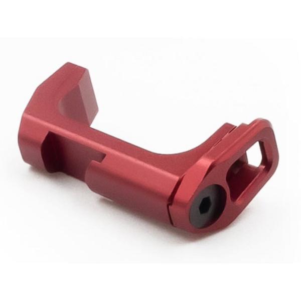 Action Army AAP-01 アサシン CNCアルミ ロングアンビマガジンキャッチ Red