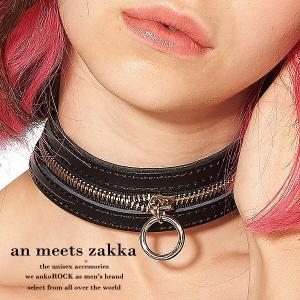ankoROCK アンコロック チョーカー メンズ レディース オールシーズン アクセサリー グッズ 雑貨 小物 レザー 革 ブラック 黒