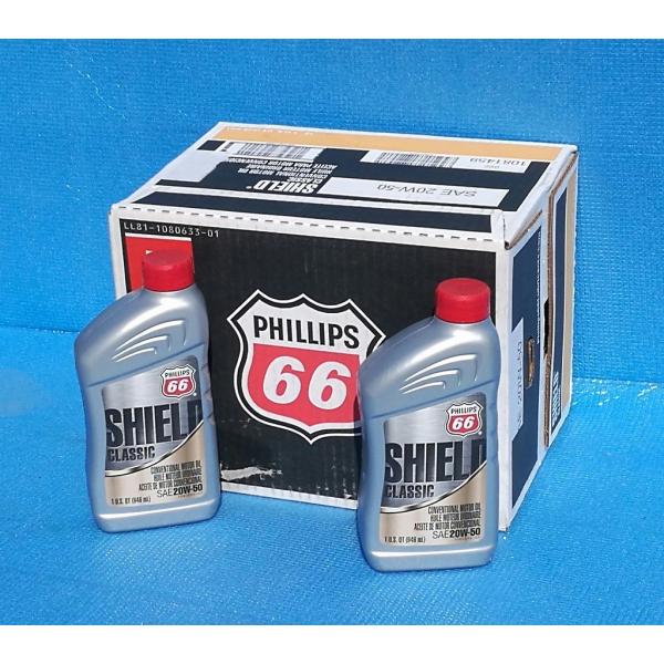 弊社に在庫ありUSパラフィン　フィリップス66  20w-50 946ml 12本セット　SN 　シ...