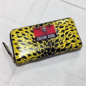 クリームソーダ 財布 CSラウンドファスナーウォレット小YELLOW CREAM SODA ブランド PD18GS-25YELLOW 送料無料