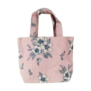 ミニトート トートバッグ ハンドバッグ ボタニカル 花柄 フラワー 桜 櫻 さくら 小さめ ピンク マリオン ユニセックス フレンズヒル FRIENDSHILL