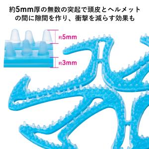ヘルメット エアーライナー 自転車ヘルメットラ...の詳細画像3