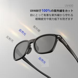 サングラス 偏光サングラス 偏光レンズ ミラー...の詳細画像3