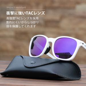 サングラス 偏光サングラス 偏光レンズ ミラー...の詳細画像5