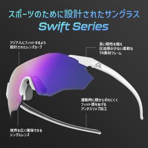 サングラス スポーツサングラス 調光レンズ ミ...の詳細画像1