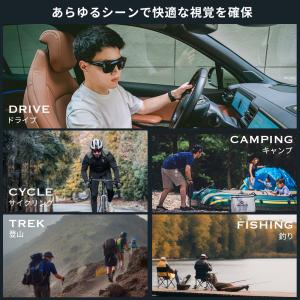 オーバーグラス 偏光 サングラス メガネ 眼鏡...の詳細画像3