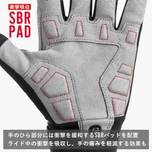 自転車 バイク グローブ 手袋 春 秋 冬 防...の詳細画像4