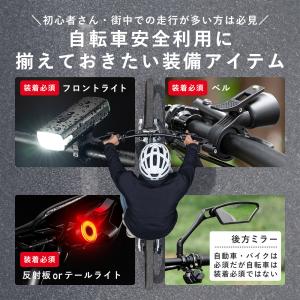 自転車 バックミラー サイクルミラー ミラー ...の詳細画像1