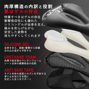 自転車 サドルカバー 痛くない クッション ロ...の詳細画像4
