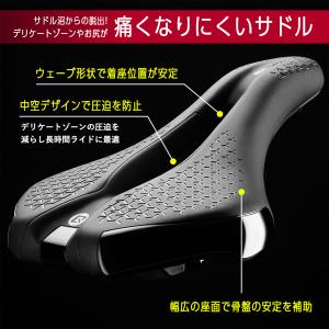 自転車 サドル 痛くない クッション ショート...の詳細画像1
