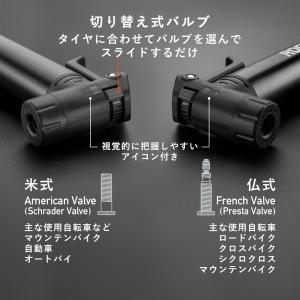 空気入れ 自転車 携帯 ビットツール 工具 内...の詳細画像2