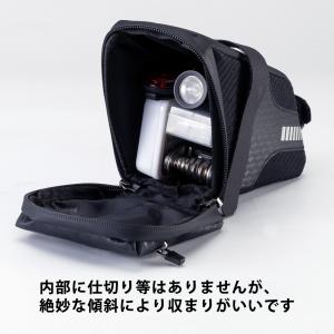 サドルバッグ 自転車 リア 簡単装着 揺れにく...の詳細画像4