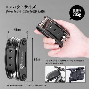 自転車 工具 マルチツールセット 15機能が1...の詳細画像5