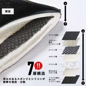 サドルカバー 自転車 クッション シリコン 高...の詳細画像3