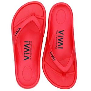 SANDALS FLIP FLOP ビーチサンダル Red/43