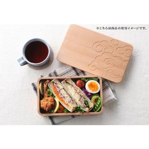 公式】箱屋常吉 八角一段お弁当箱(大) 雲紋柄 おひつのような
