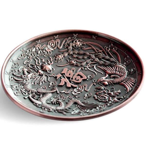 お香たて お香立て オシャレ 風水 龍 鳳凰 お香 皿 コーン スティック 香炉 インセントスタンド...