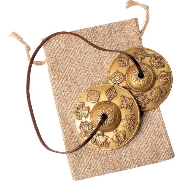 ティンシャベル ティンシャ プレミアム 浄化用 チベット密教法具 手作り 銅 古美術工芸 チベタンベ...