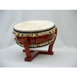 ゼンオン お祭り お囃子 合成けやき 平太鼓 ZH-13M 牛本皮 1尺3