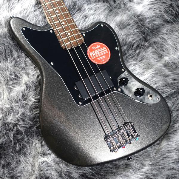 Squier ＜スクワイア＞ Affinity Series Jaguar Bass Charcoa...