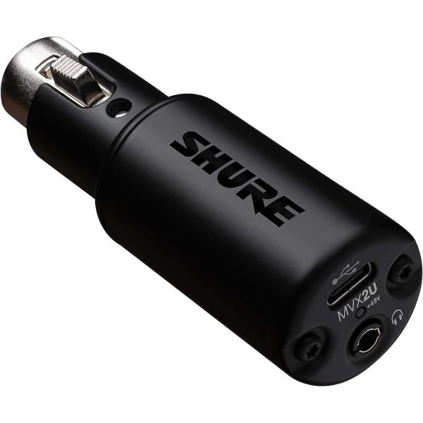 Shure MVX2U デジタルオーディオインターフェイス