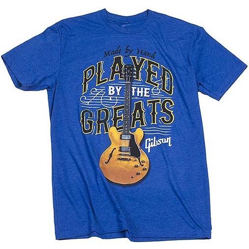 Gibson Played By The Greats Tee (Royal Blue) Small...
