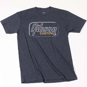 Gibson Custom Tee (Charcoal) Small GA-GCRMSM｜rockin-toyota