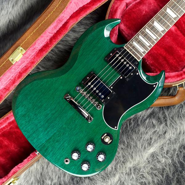 Gibson SG Standard &apos;61 Stop Bar Translucent Teal