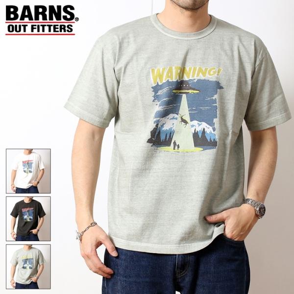 BARNS OUTFITTERS バーンズアウトフィッターズ Tシャツ WARNING! エリア51...