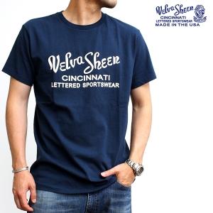 ベルバシーン Velva Sheen メンズ ユニセックス ブランド アメリカ製 LOGO TEE ロゴ プリント Tシャツ 半袖 アメカジ シンプル (57-161908)｜rockingchair2822