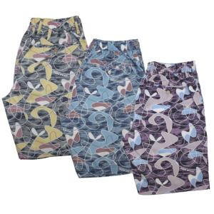 クリームソーダ（CREAM SODA） CS ヒョウ柄V切り替えしコットンパンツ