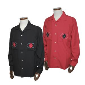 クリームソーダ（CREAM SODA） CSツートンカラーシャツ ブラック