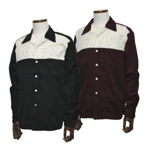 クリームソーダ（CREAM SODA） CS ヒョウ柄切り替えしシャツ レッド