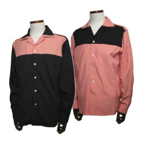 クリームソーダ（CREAM SODA） CS ヒョウ柄切り替えしシャツ レッド