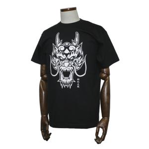 クリームソーダ（CREAM SODA） CS スカルフラッグTシャツ ブラック